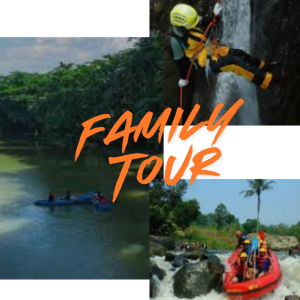 family tour package canyoneering, kayaking, rafting and hotel