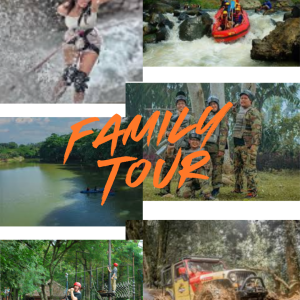 family tour package canyoneering, kayaking and hotel